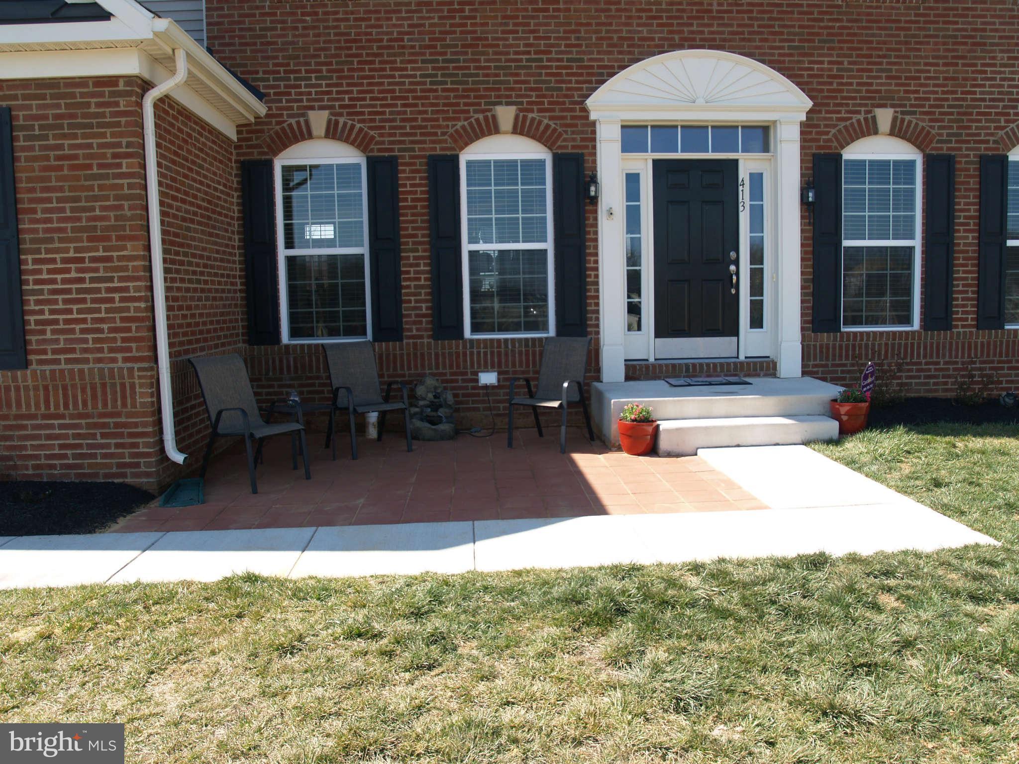413 Woodrow Road Winchester, VA 22602 - Photo 2 of 25 Front patio