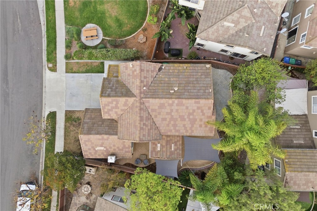 76 Kyle Court Ladera Ranch, CA 92694 - Photo 53 of 60 an aerial view of a house with a garden
