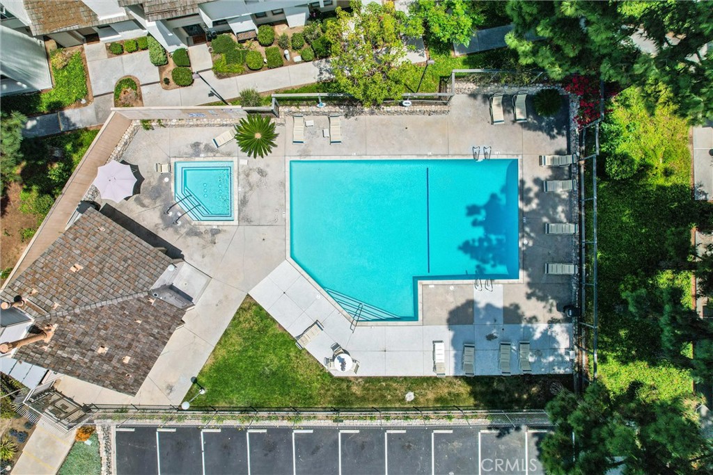 255 Scenic Way Brea, CA 92821 - Photo 48 of 57 an aerial view of a house with a yard