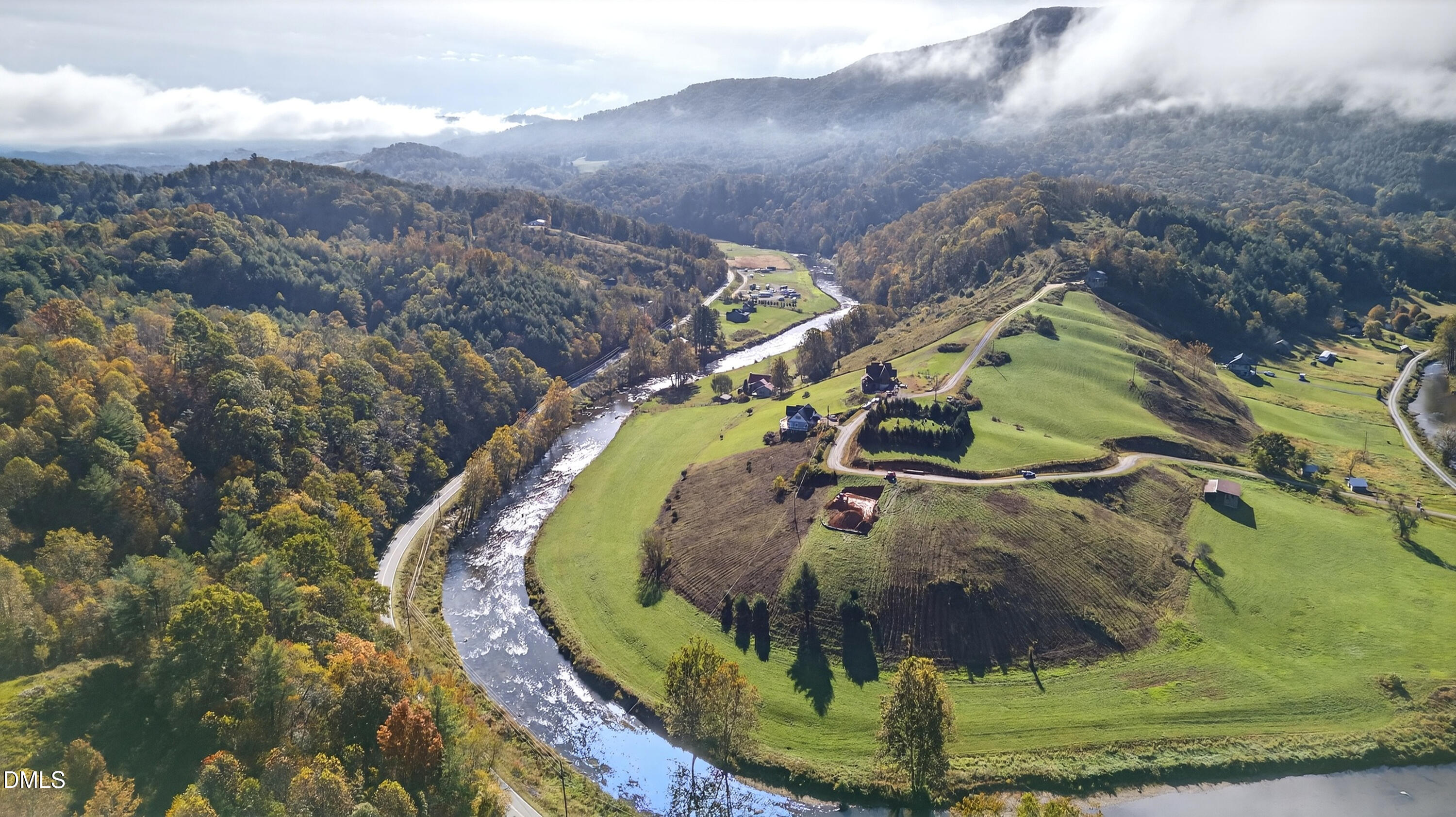 262 River Landing Way Warrensville, NC 28693 - Photo 7 of 25 an aerial view of a swimming pool
