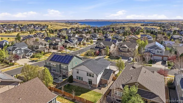 a view of a lake with a water view