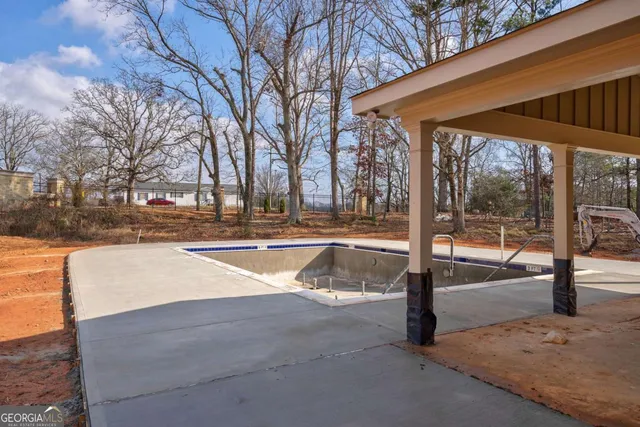 a view of wooden floor