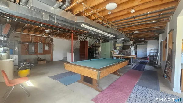 a view of storage and utility room