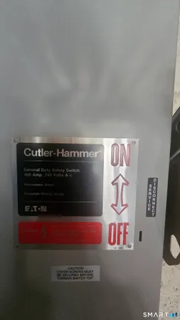 a close up of a sign