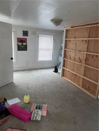 a view of a chandelier and entryway