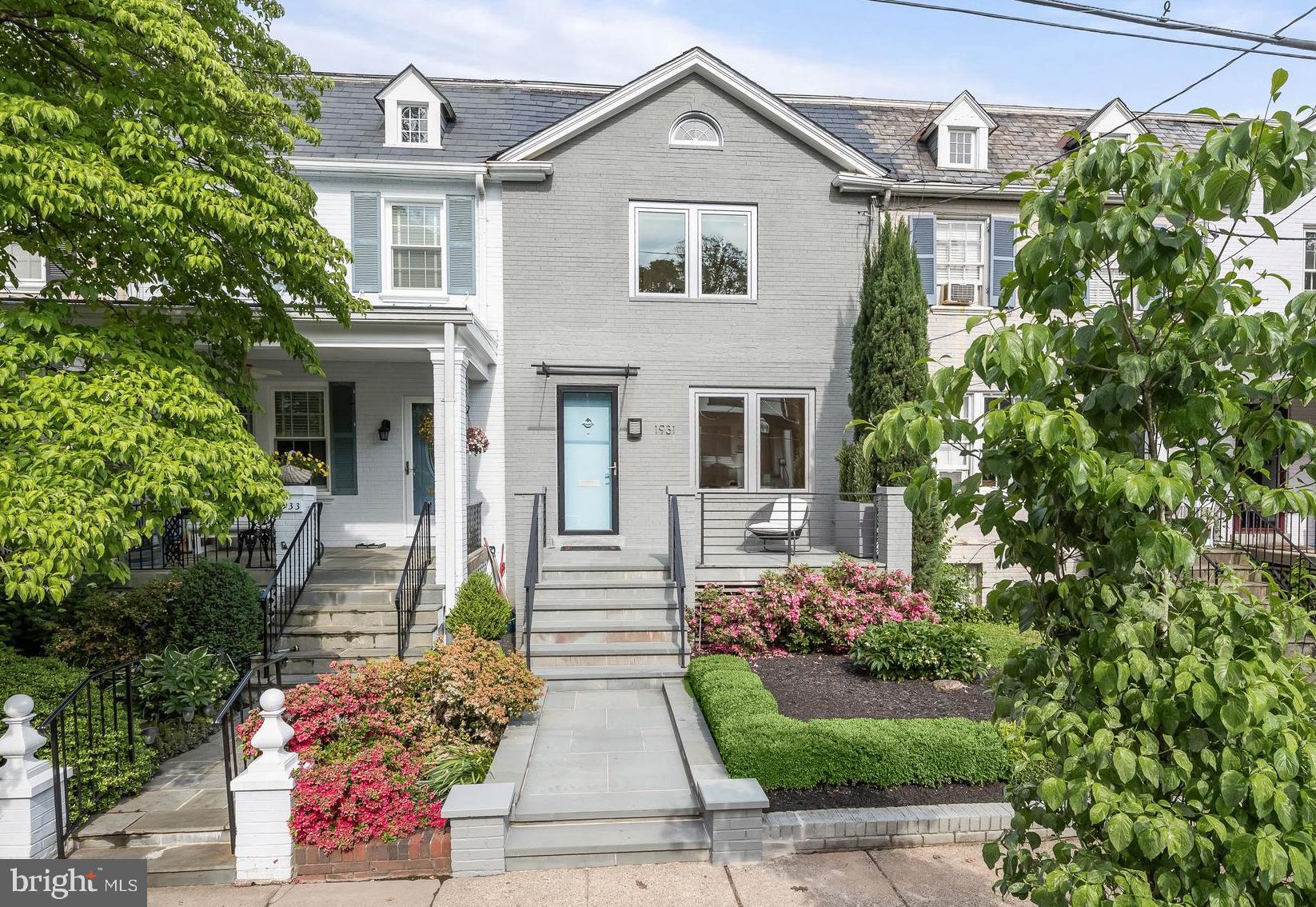 Located on a cut-de-sac street in Burleith