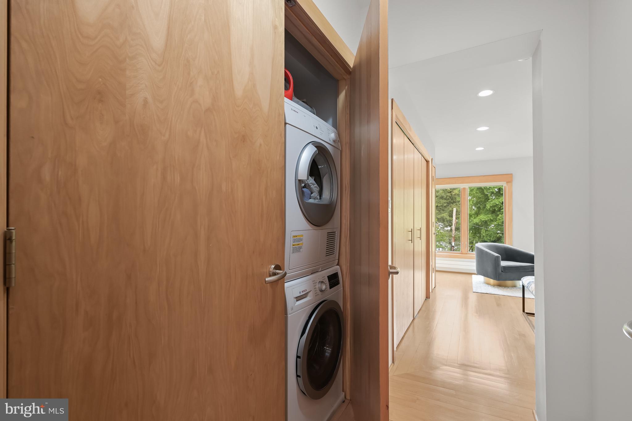 1931 38th Street Northwest Washington, DC 20007 - Photo 19 of 45 Washer/dryer in primary suite