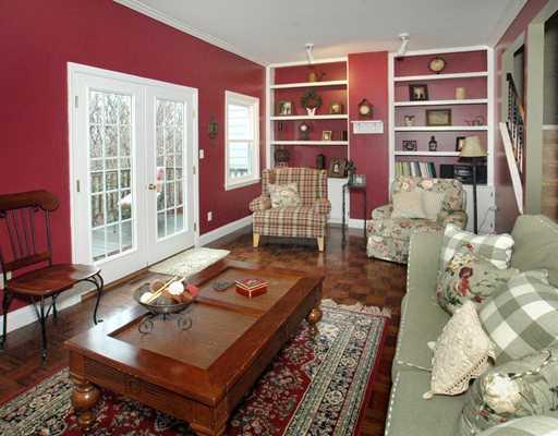 224 Falls Village Road Plum, PA 15239 - Photo 6 of 18 Living Room. Large living room with new French Doors that lead to the deck.