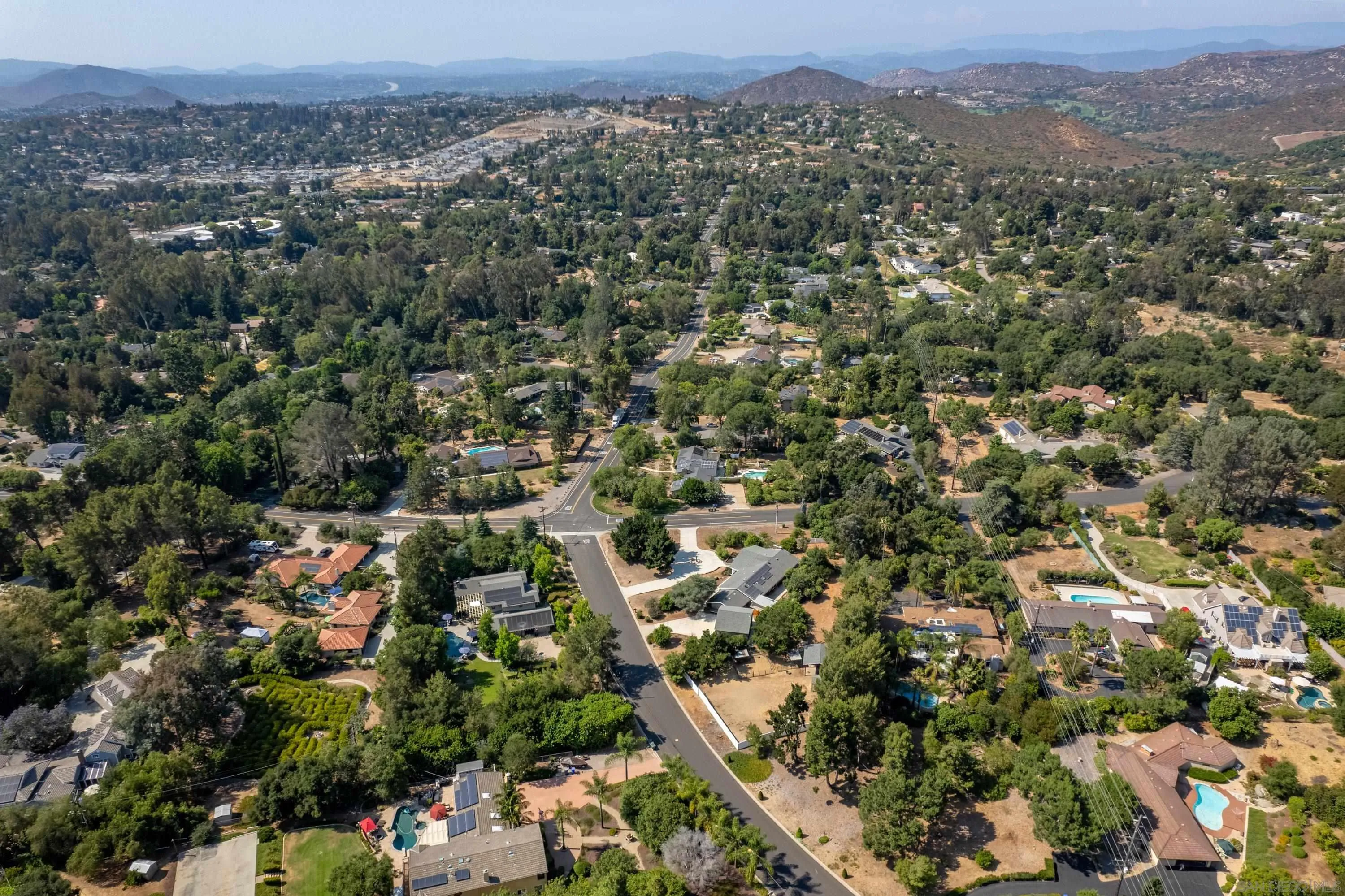 16355 Orchard Bend Road Poway, CA 92064 - Photo 47 of 49 an aerial view of a city