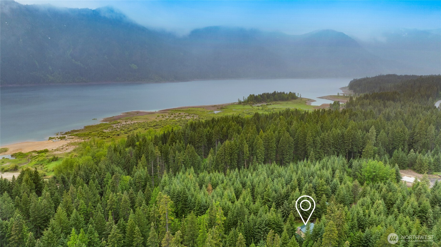 14997 Salmon La Sac Road Ronald, WA 98940 - Photo 4 of 39 a view of a lush green space with sea