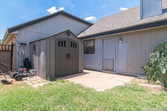 a front view of a house having yard