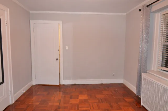 a view of an empty room with window