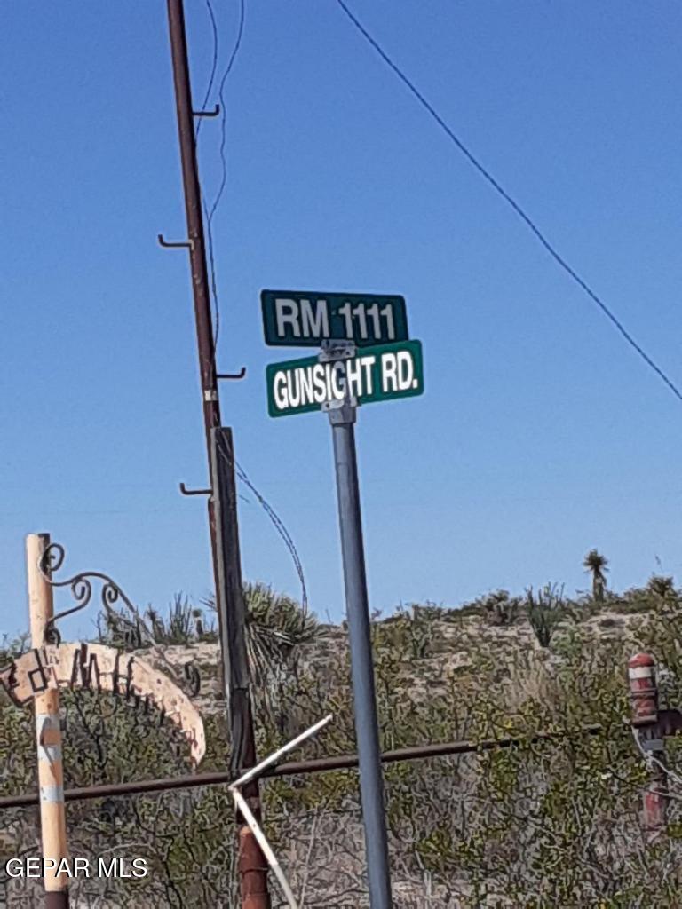 123 Eastern Hills Salt Flat, TX 79847 - Photo 12 of 12 a close up of a street sign