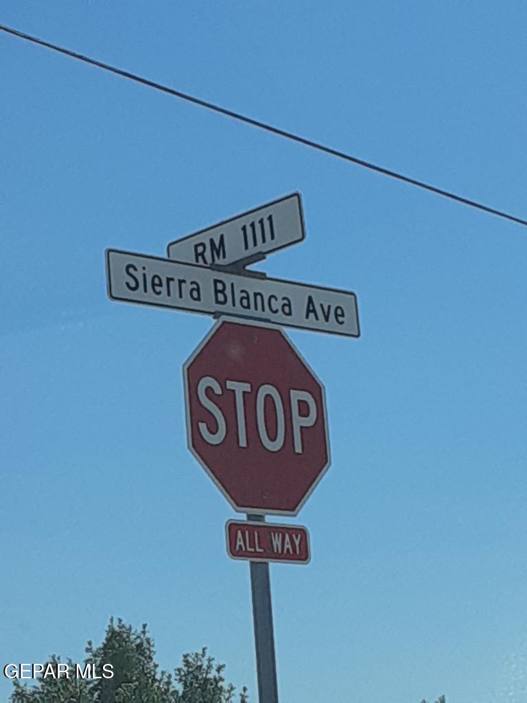123 Eastern Hills Salt Flat, TX 79847 - Photo 3 of 12 a close up of a street sign