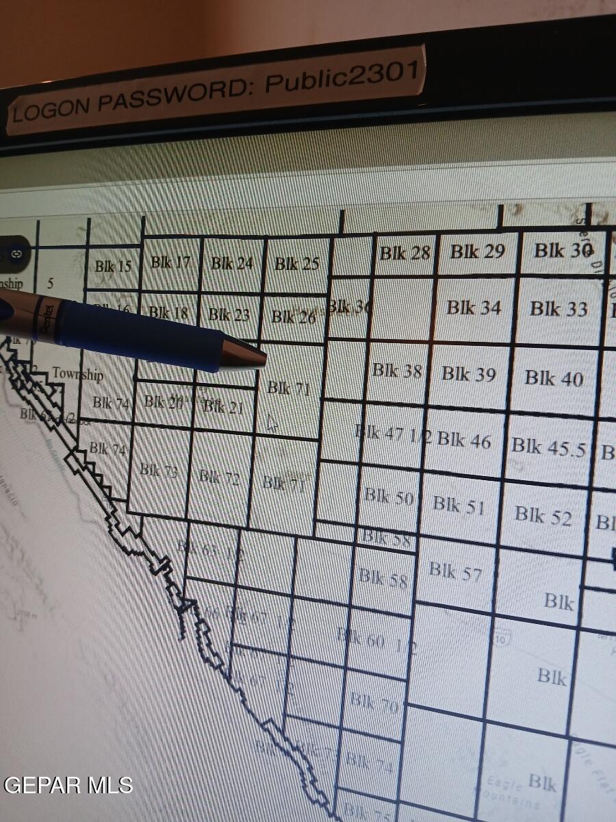 123 Eastern Hills Salt Flat, TX 79847 - Photo 6 of 12 a view of a black and white floor