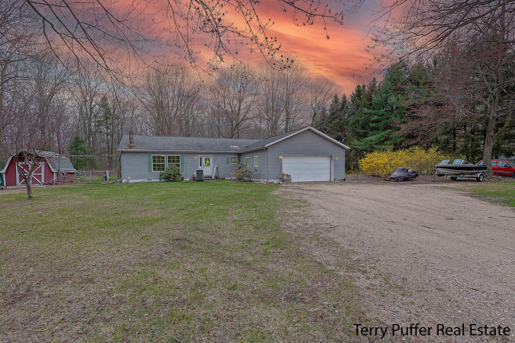 22 North Bossett Road Ravenna, MI 49451 - Photo 1 of 31 twilight