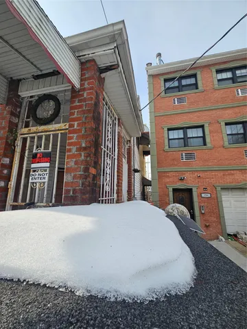 a large building with a large window
