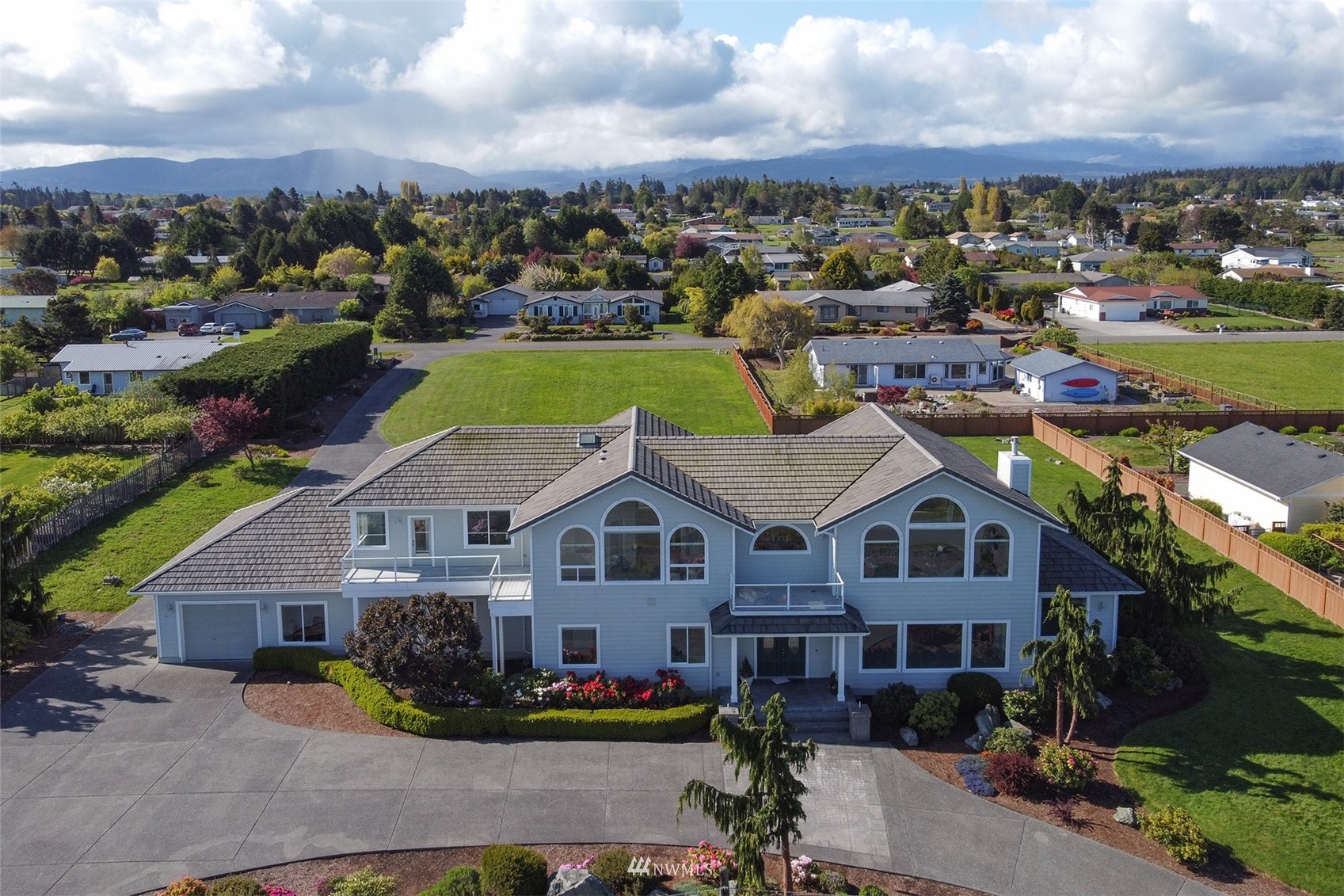 402 Marine Drive Sequim, WA 98382 - Photo 2 of 40 a view of a city with tall buildings