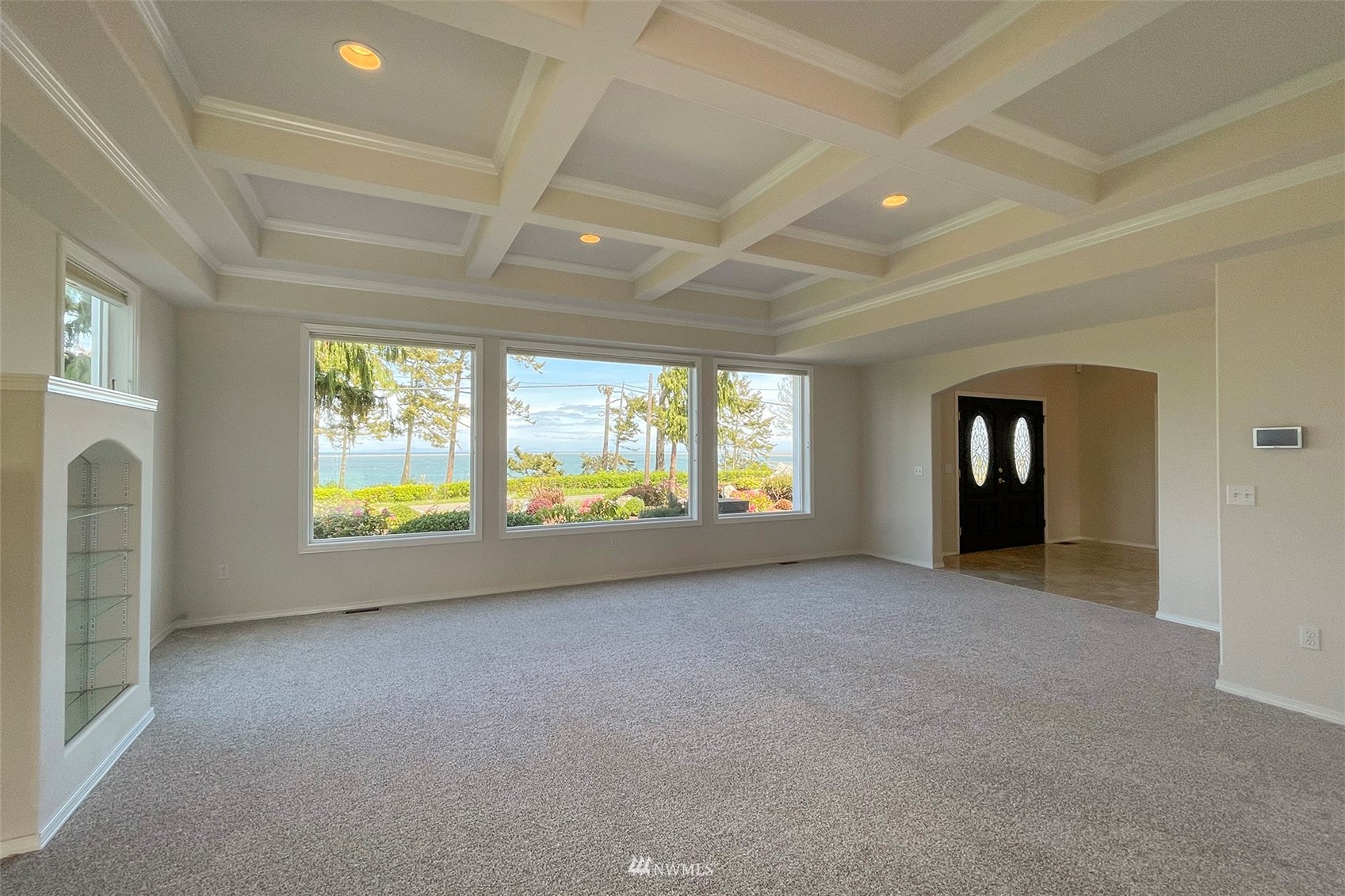 402 Marine Drive Sequim, WA 98382 - Photo 8 of 40 an empty room with windows