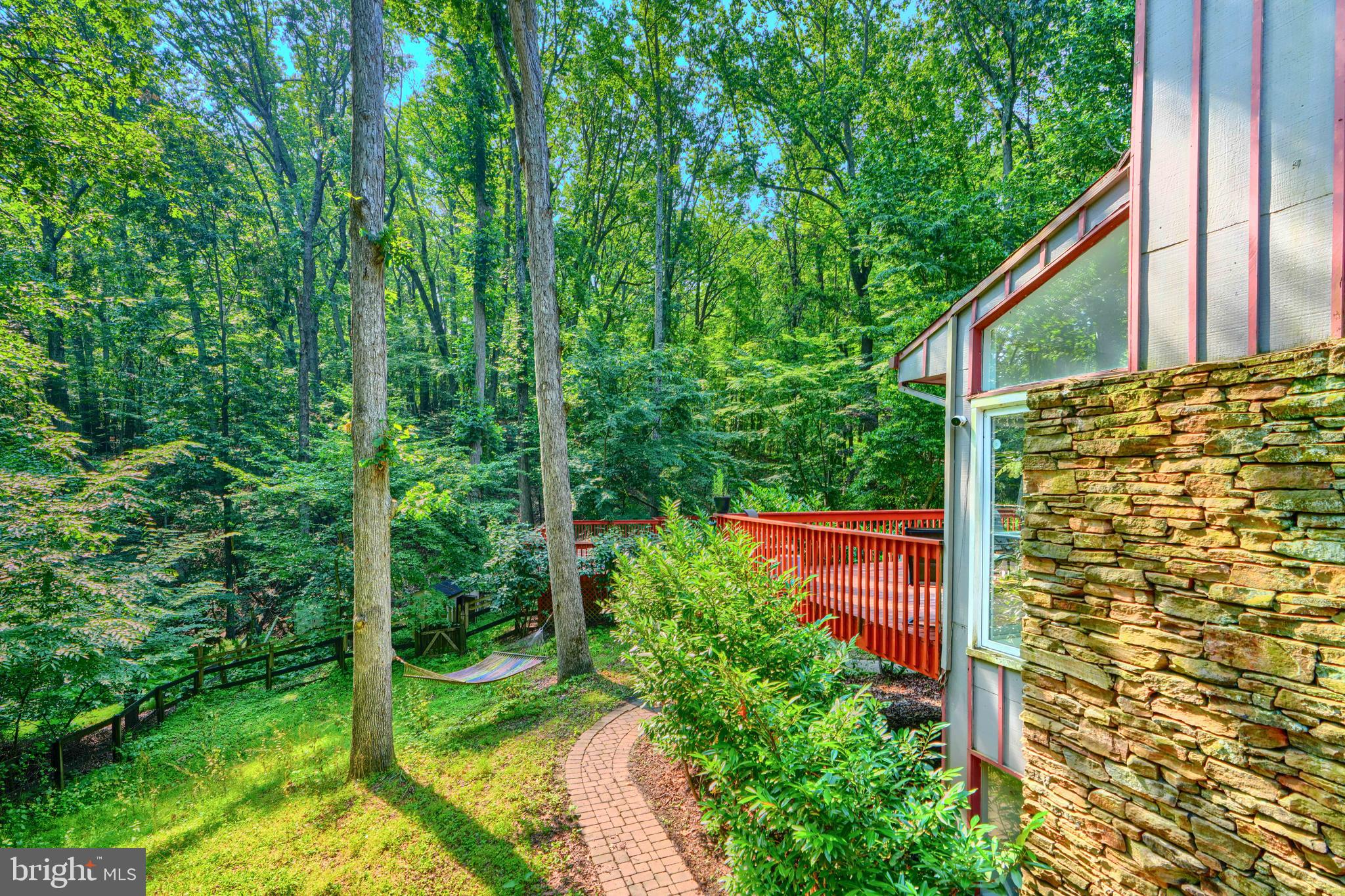 2101 Tufton Avenue Reisterstown, MD 21136 - Photo 45 of 125 a view of a back yard from a balcony