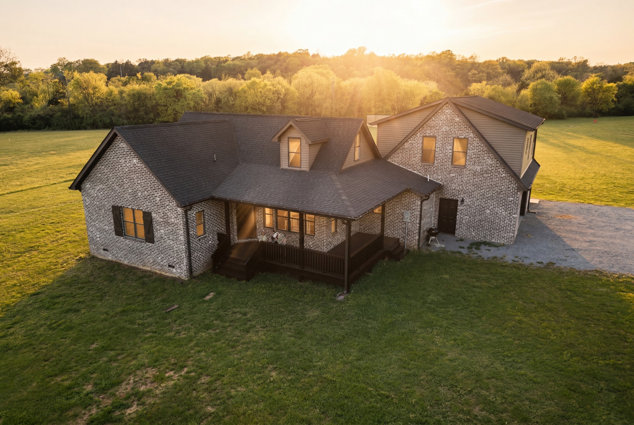 28 Henderson Road Lynchburg, TN 37352 - Photo 2 of 87 an aerial view of a house