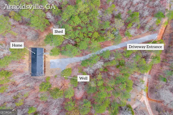 $315,000 | 60 Tribble Bottoms Road, Arnoldsville, GA 30619