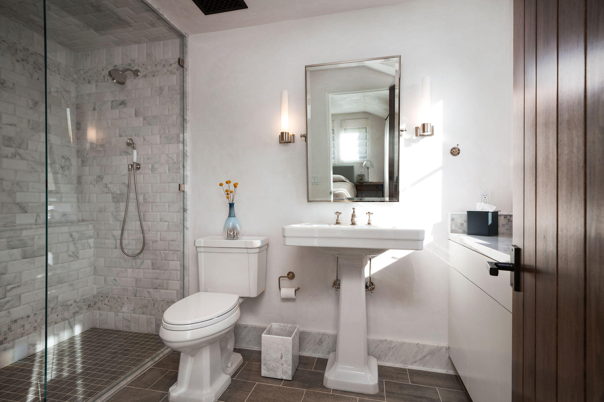 1074 Cold Spring Road Montecito, CA 93108 - Photo 17 of 20 Guest Bathroom