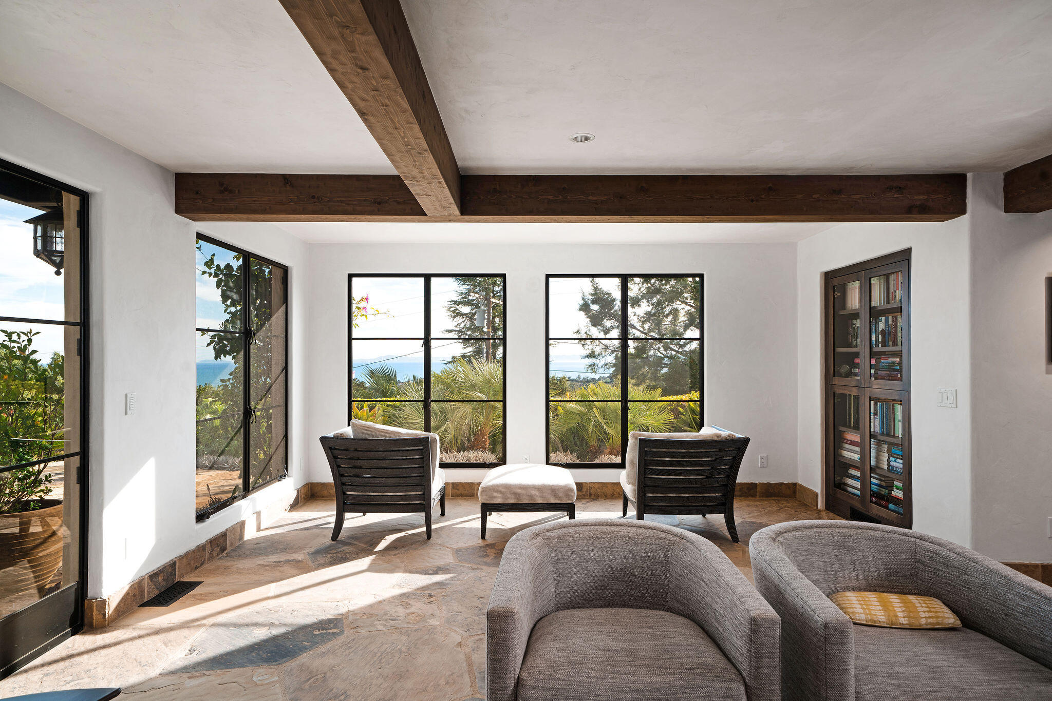 1074 Cold Spring Road Montecito, CA 93108 - Photo 4 of 20 Views from Living Room