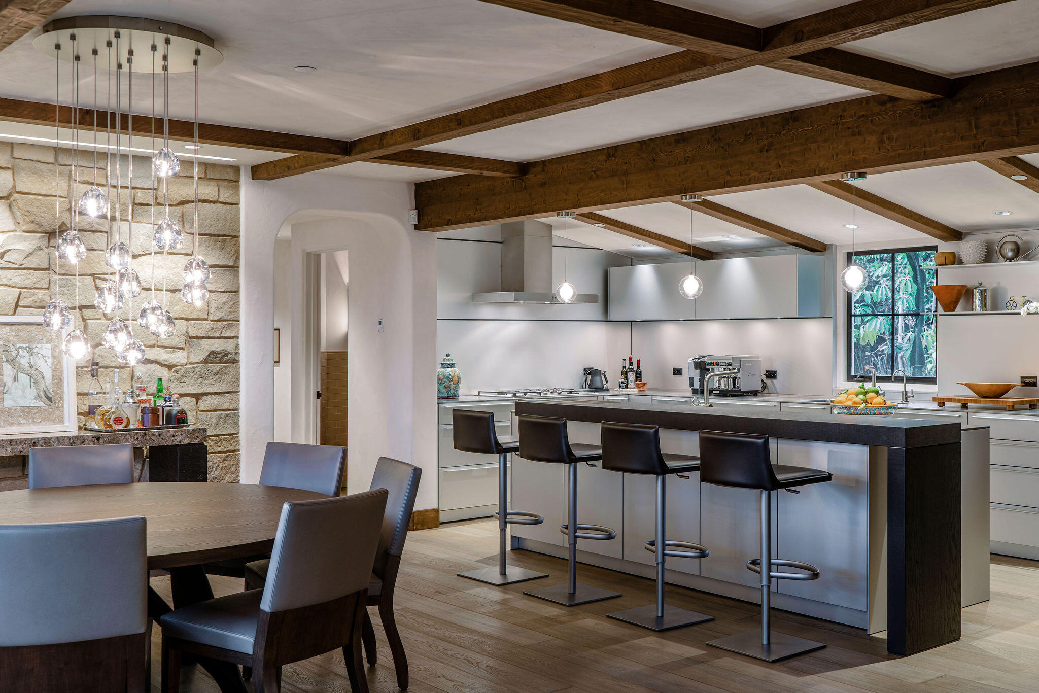 1074 Cold Spring Road Montecito, CA 93108 - Photo 5 of 20 Sleek, contemporary kitchen