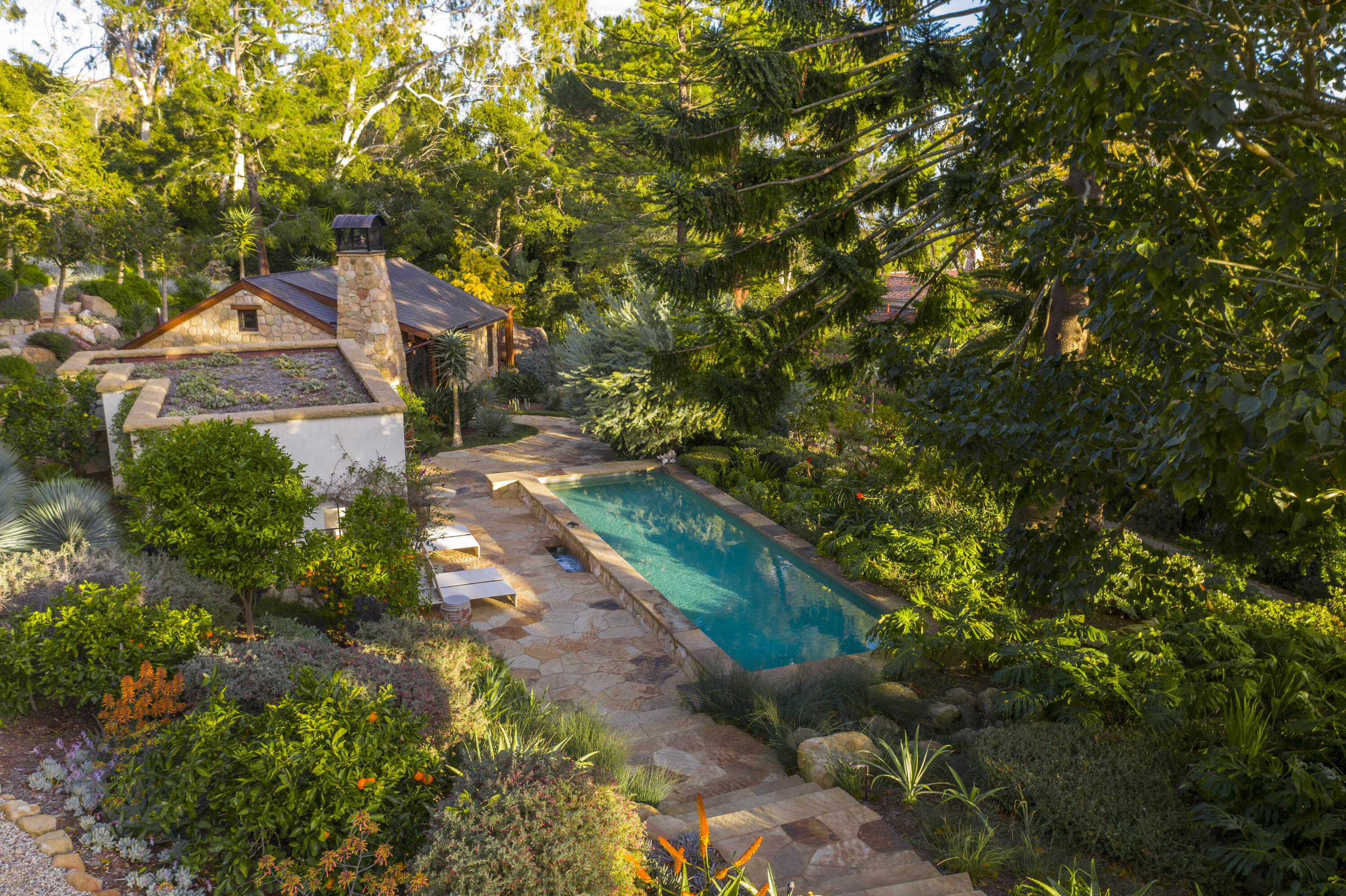 1074 Cold Spring Road Montecito, CA 93108 - Photo 8 of 20 Pool & Gardens