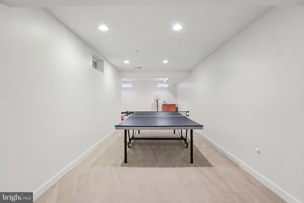 a room with furniture