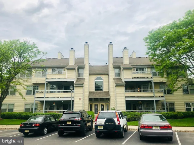 a car parked in front of a building