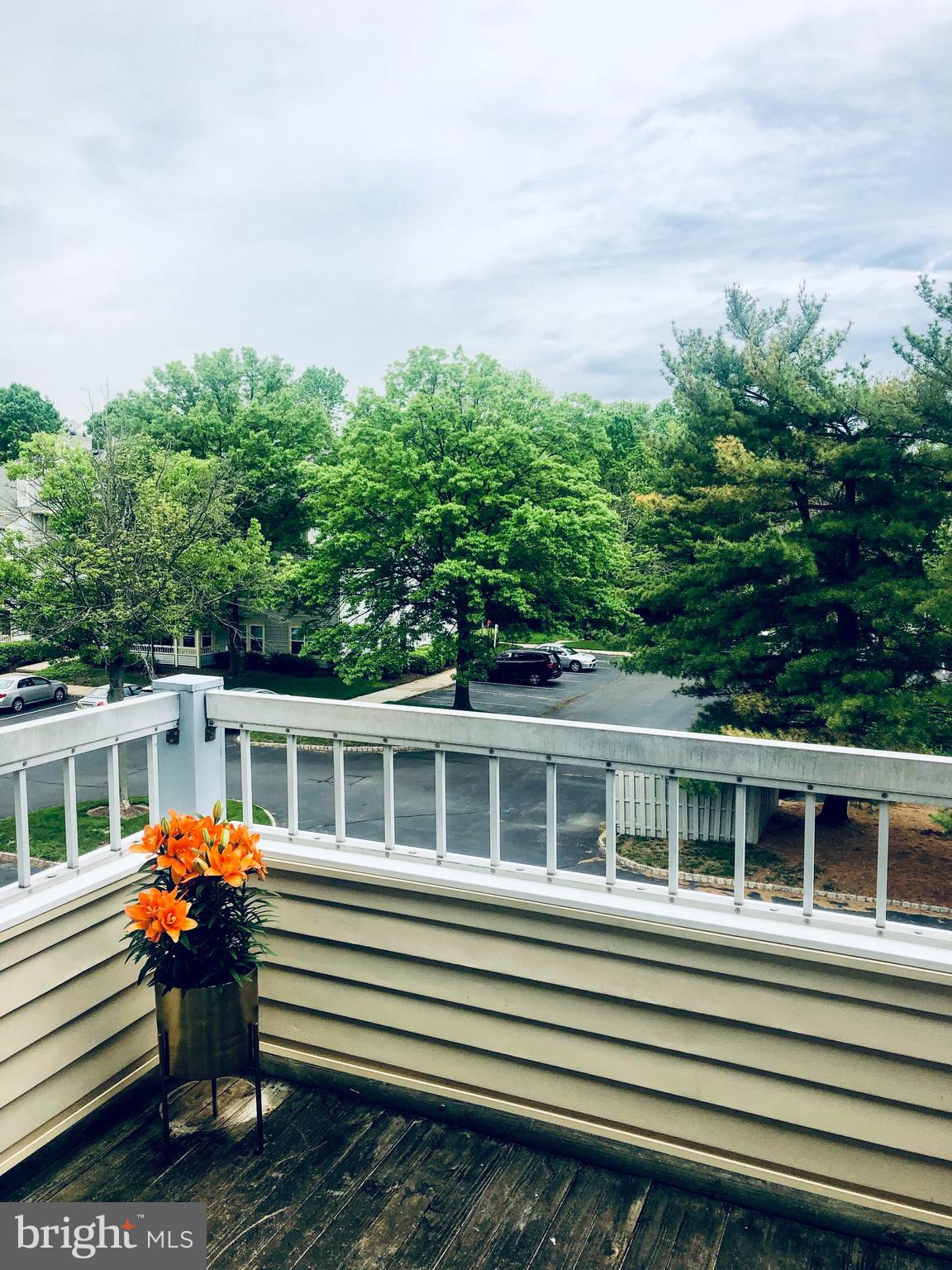 301 Trinity Court, Unit 10 Princeton, NJ 08540 - Photo 17 of 19 a front view of house with a garden