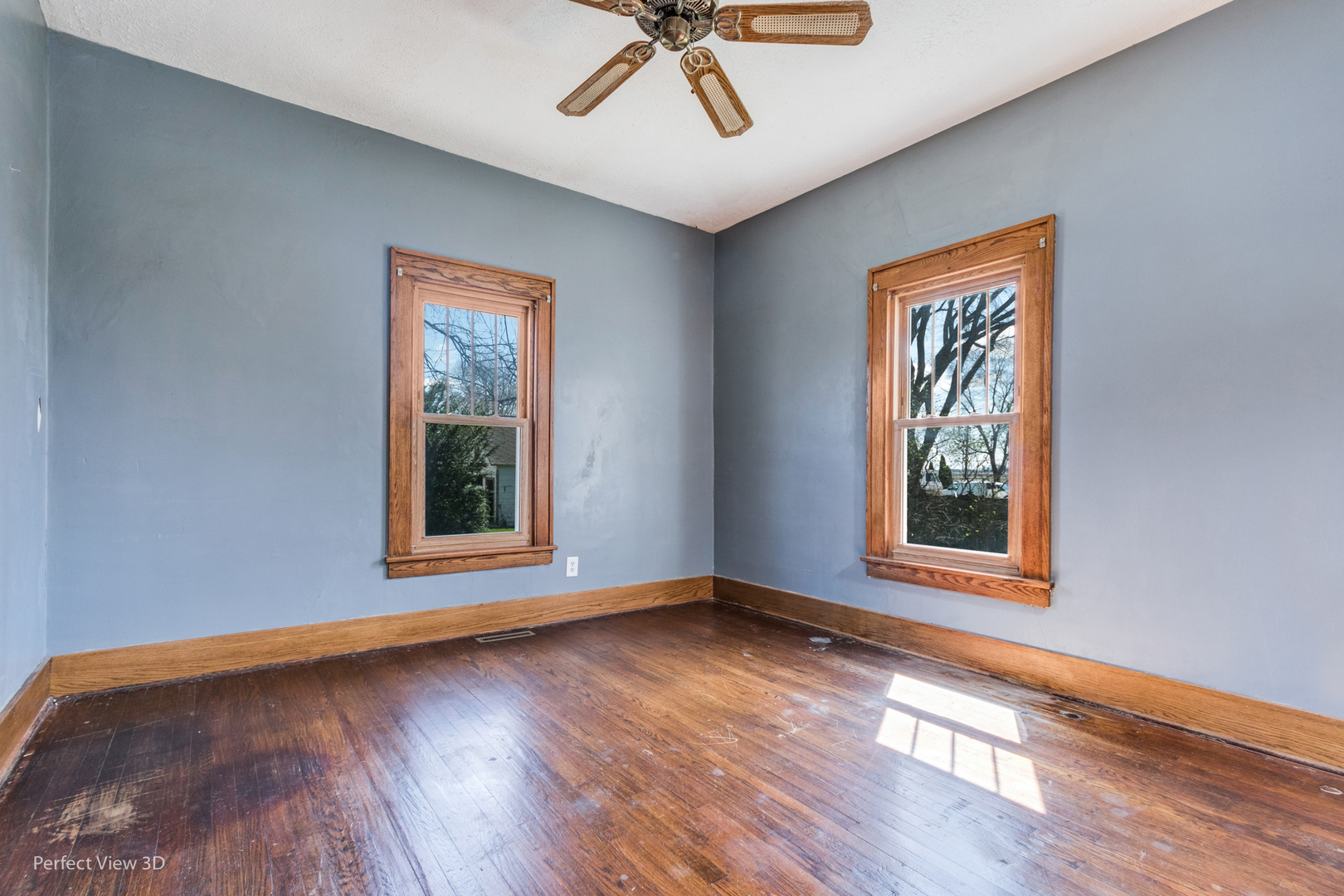 301 South Lincoln Street Ransom, IL 60470 - Photo 15 of 27 a view of an empty room with wooden floor and a window