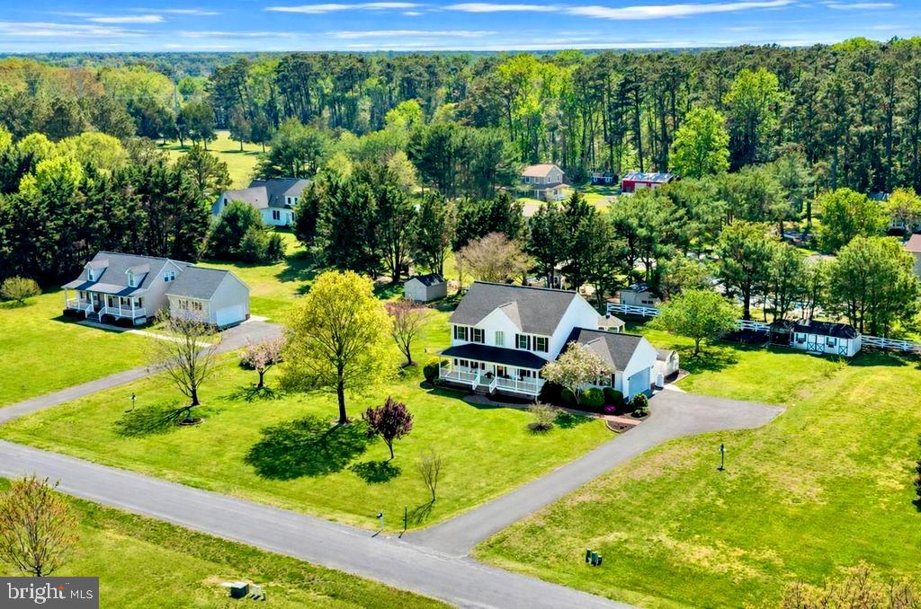 Charming homes in a serene landscape.