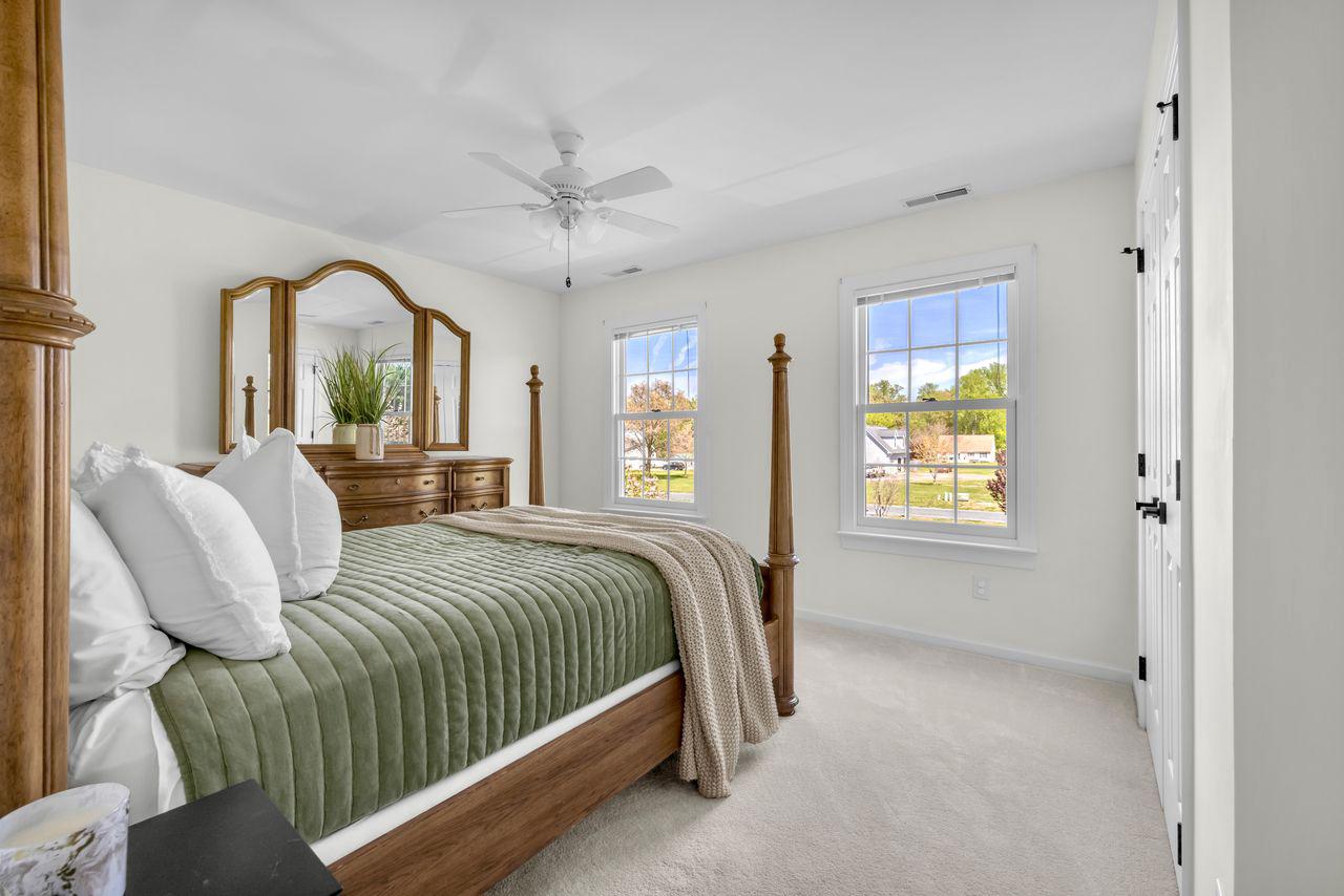 5616 Ryans Run Road East New Market, MD 21631 - Photo 35 of 56 a bedroom with a bed and a window