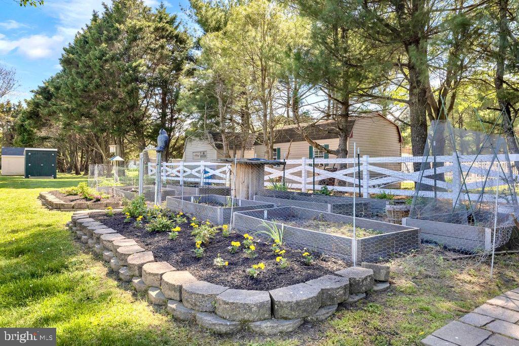 5616 Ryans Run Road East New Market, MD 21631 - Photo 41 of 56 a view of a backyard with fountain