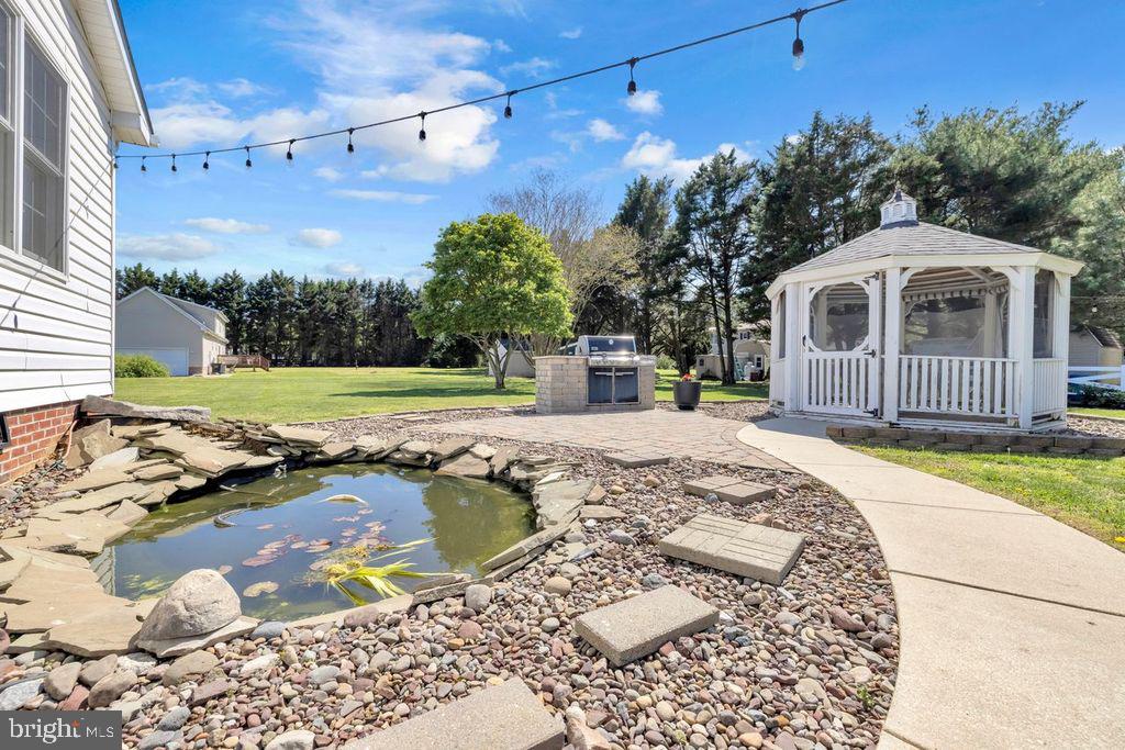 5616 Ryans Run Road East New Market, MD 21631 - Photo 43 of 57 Tranquil backyard oasis with gazebo.