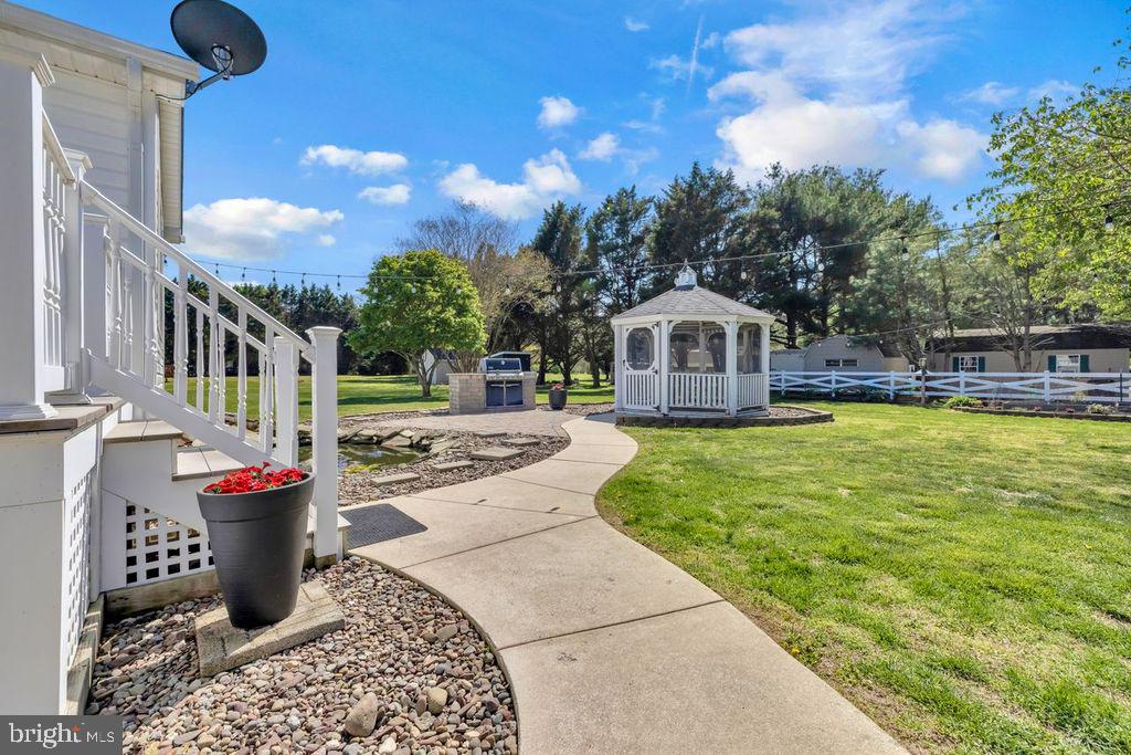 5616 Ryans Run Road East New Market, MD 21631 - Photo 46 of 57 Charming pathway to serene gazebo.