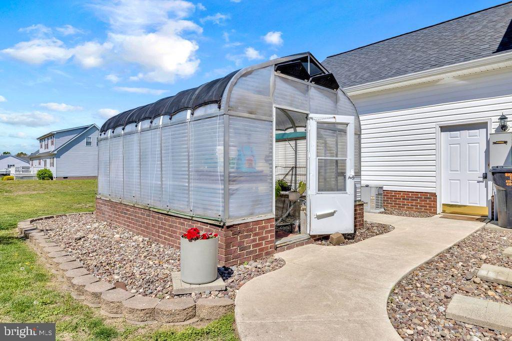 5616 Ryans Run Road East New Market, MD 21631 - Photo 49 of 57 Charming greenhouse with garden path.