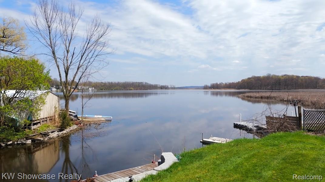 6354 Bennett Lake Road Fenton, MI 48430 - Photo 5 of 41 Dock featuring a water view