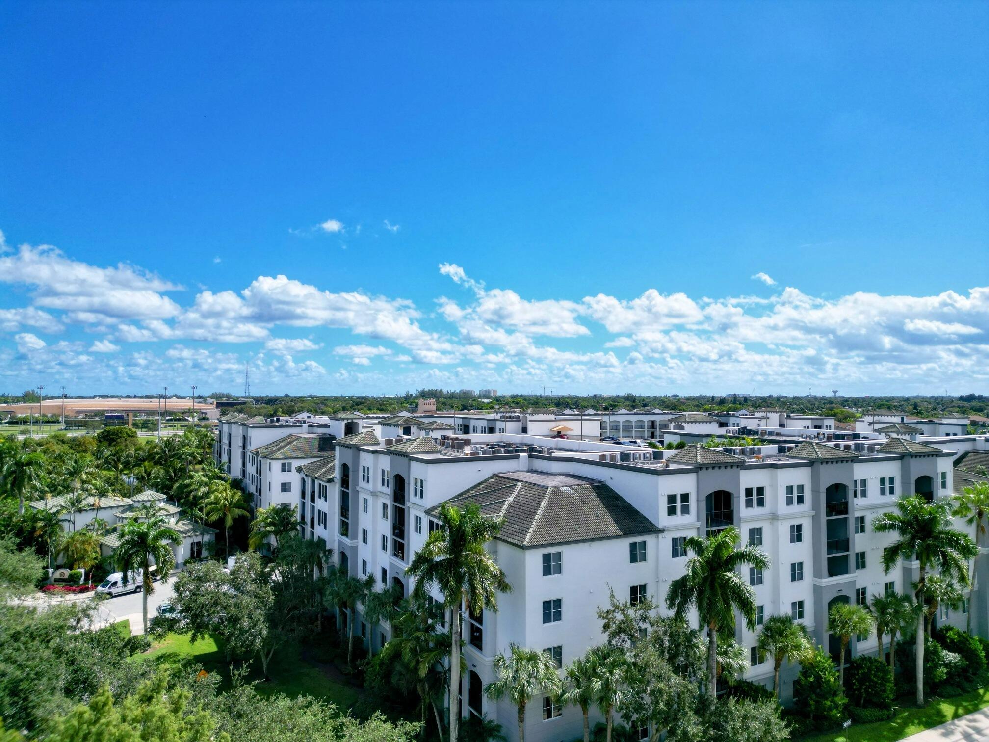 1660 Renaissance Commons Boulevard, Unit 2326 Boynton Beach, FL 33426 - Photo 54 of 57 Drone Building NW Corner