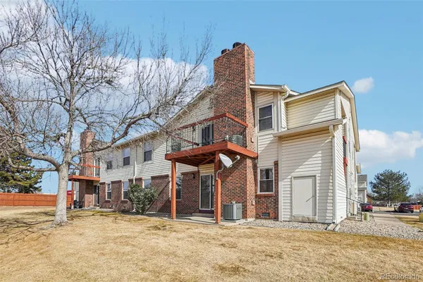 a view of a house with a snow on the wall