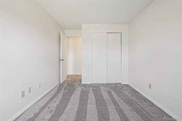 a front view of a building with street