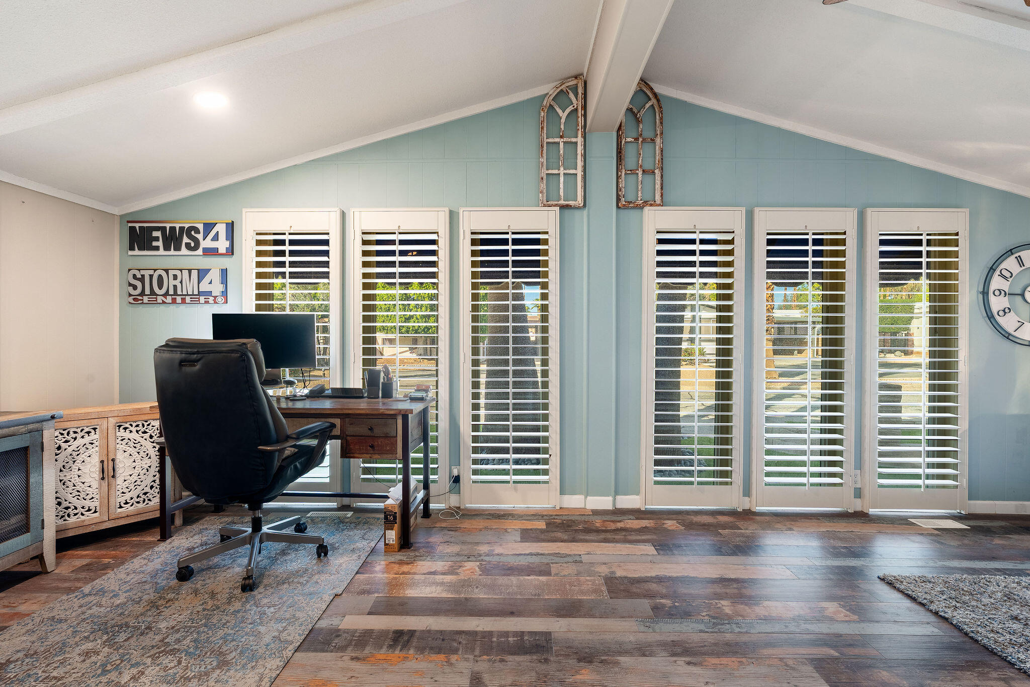 109 International Boulevard Rancho Mirage, CA 92270 - Photo 33 of 64 a view of a livingroom with workspace and a window