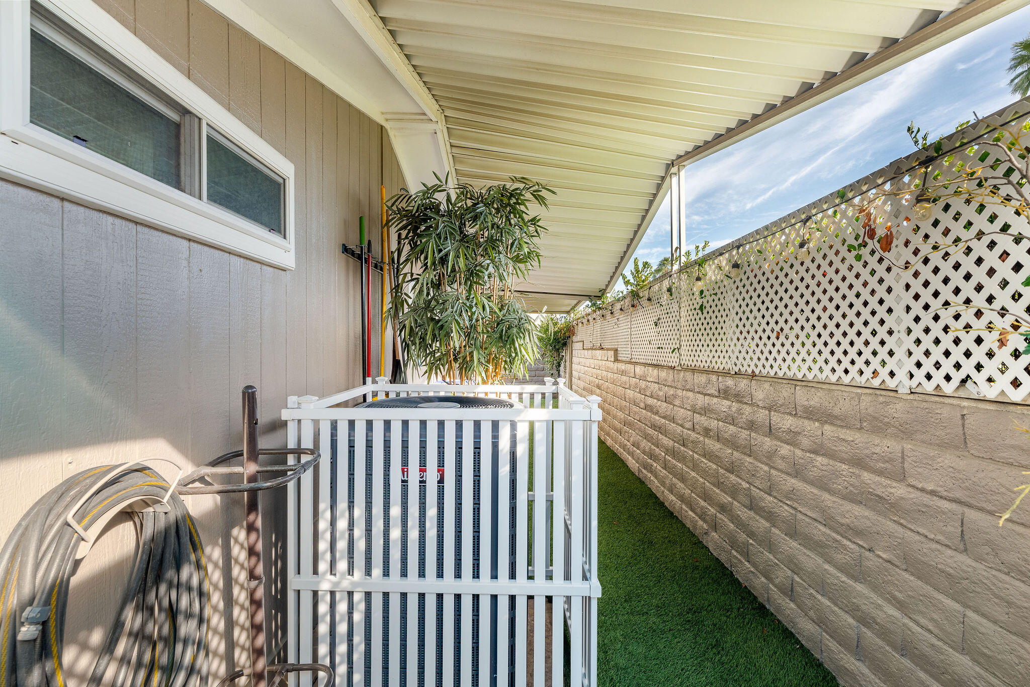 109 International Boulevard Rancho Mirage, CA 92270 - Photo 43 of 64 a view of a balcony with an outdoor space