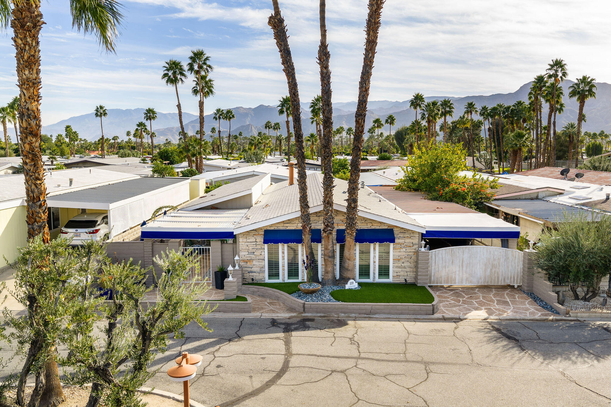 109 International Boulevard Rancho Mirage, CA 92270 - Photo 46 of 64 Birds eye view