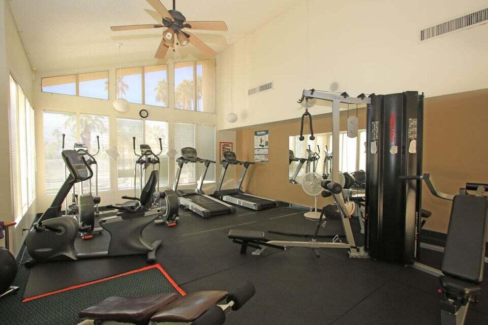 109 International Boulevard Rancho Mirage, CA 92270 - Photo 58 of 64 a view of a room with gym equipment