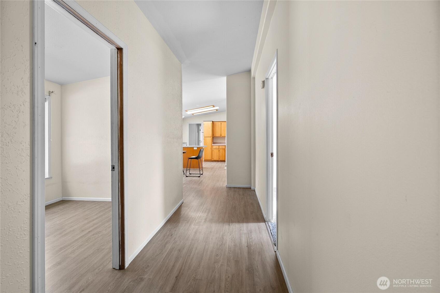 1870 Northwest Vaa Road Poulsbo, WA 98370 - Photo 26 of 40 a view of a hallway with wooden floor