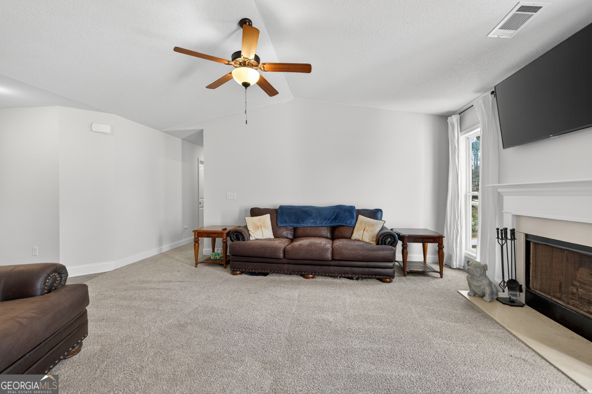 142 Rolling Wds Lane, Unit 29 Colbert, GA 30628 - Photo 17 of 34 a living room with furniture and a fireplace